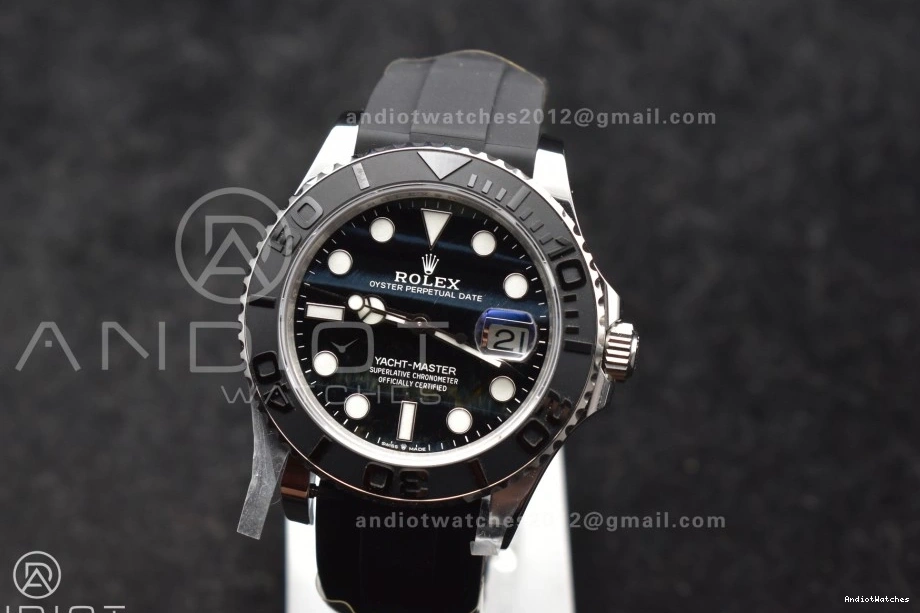 (Tungsten Heavy Ceramic Gold Version) VR3235 Bezel Strap Eye flex Yacht-Master on SmartChoice 1214 Dial 1:1 42mm Oyster Falcon's Edition 226659 Factory Best 0522